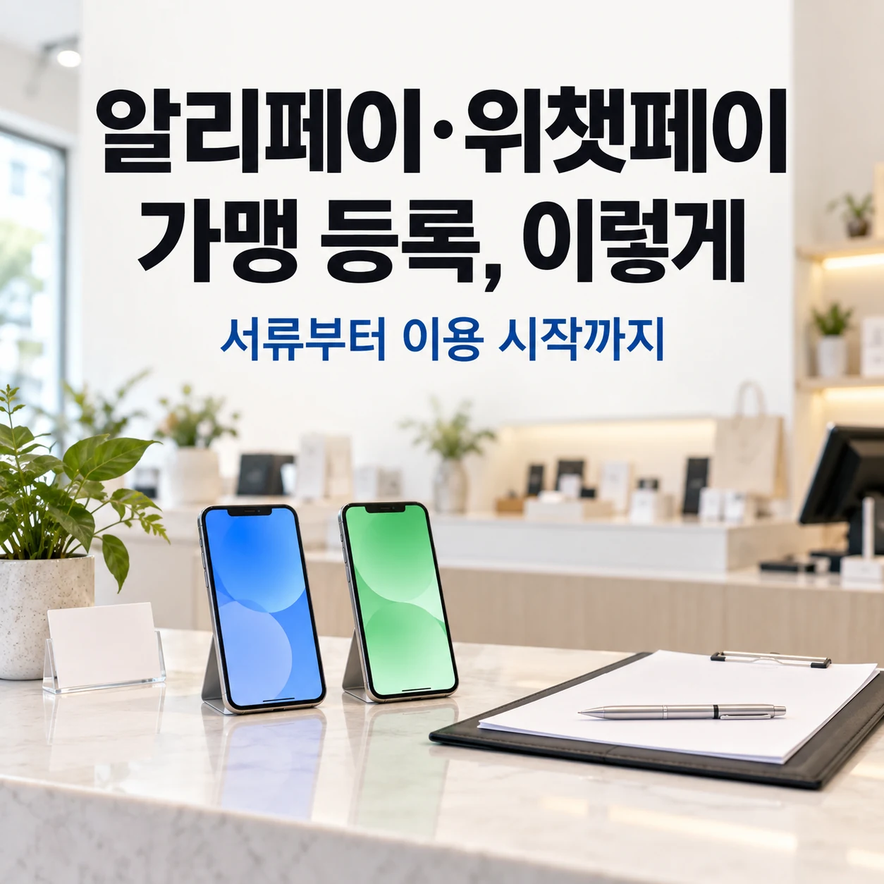 중국인 결제 알리페이 위챗페이 가맹 등록 방법, 서류 보완과 승인 상태 확인 대표 이미지