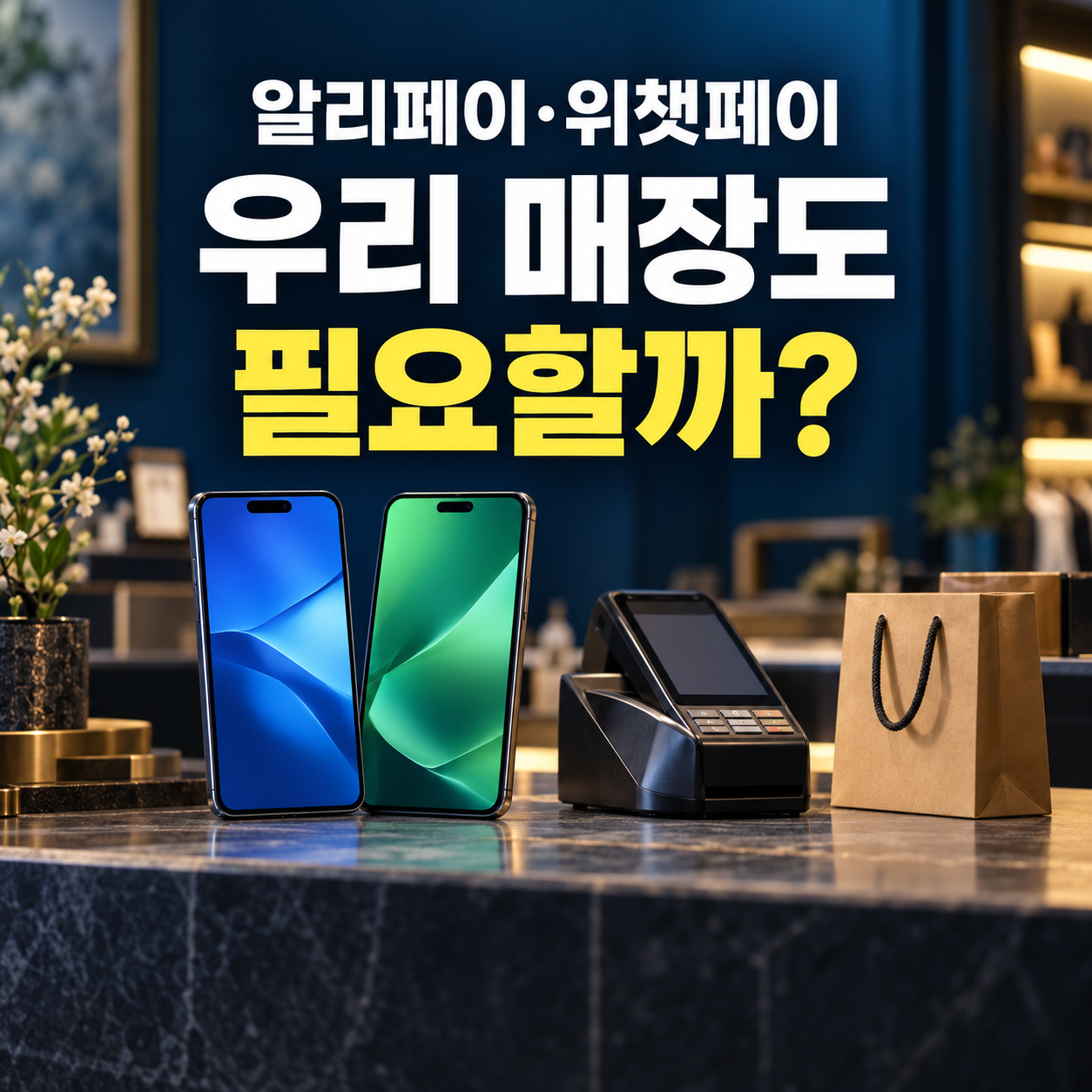 외국인 결제 알리페이 위챗페이 간편결제 추천, 우리 매장에 필요한가요? 대표 이미지